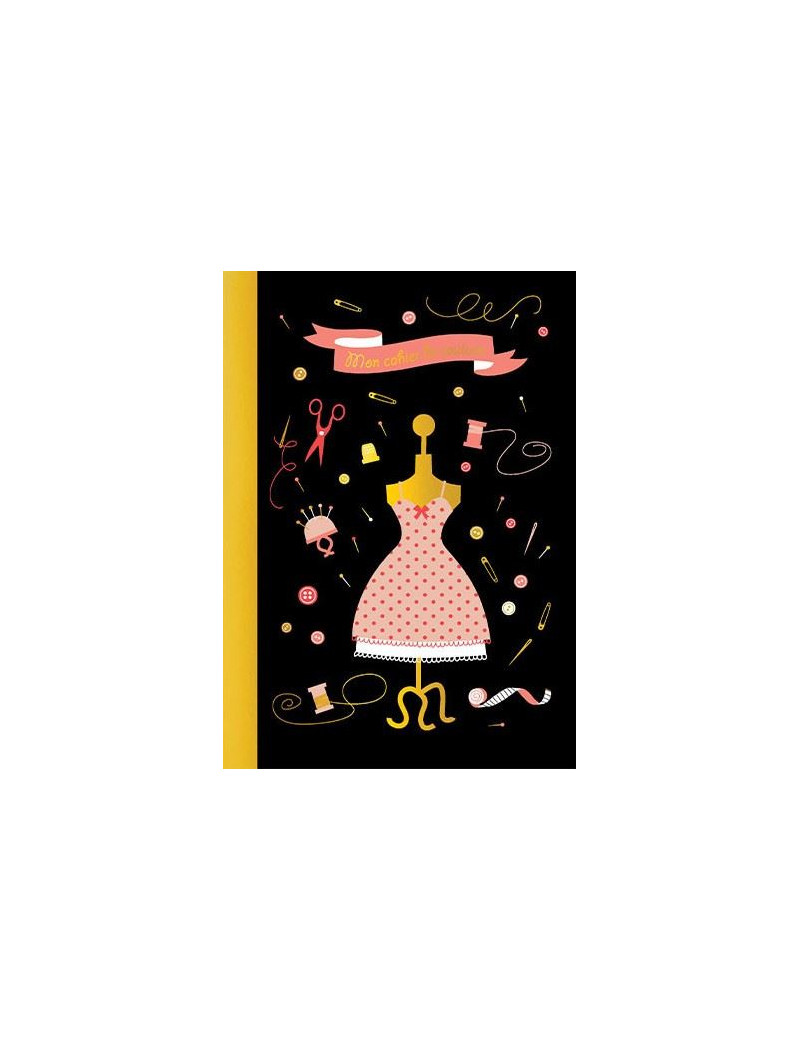 CAHIER DE COUTURE AVEC DORURE FORMAT A5