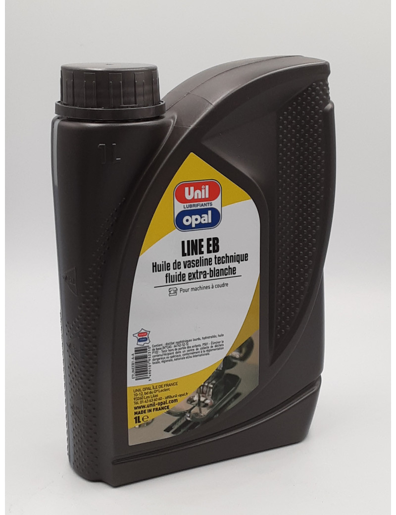 HUILE DE VASELINE POUR MACHINE A COUDRE BIDON 1 L