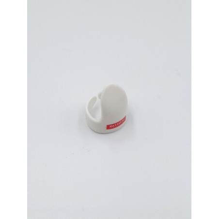 8 Anneaux En Silicone Pour Ciseaux - Protection Doigts, Antidérapant, Blanc - Pour Coiffure, Animaux, Coupe Ongles