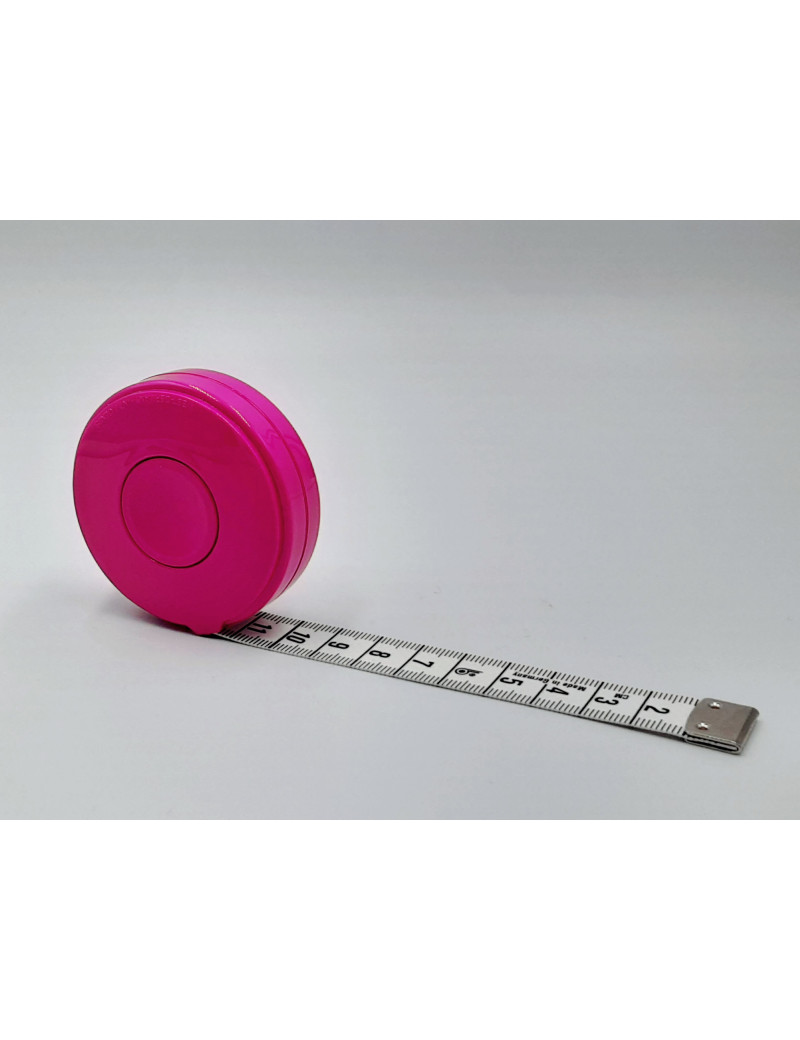 CENTIMETRE A RESSORT FUCHSIA