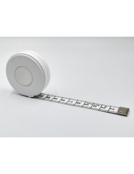 CENTIMETRE A RESSORT BLANC