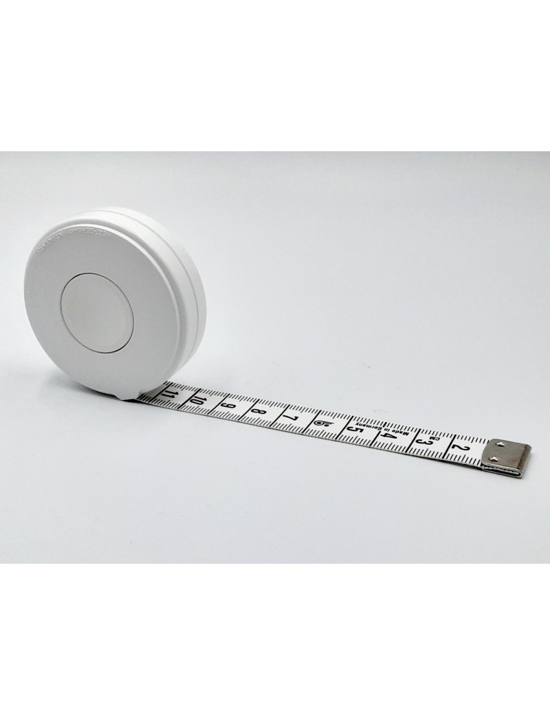 CENTIMETRE A RESSORT BLANC