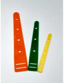 ENSEMBLE DE 3 ENFILEURS ELASTIQUES & RUBANS (3 TAILLES)