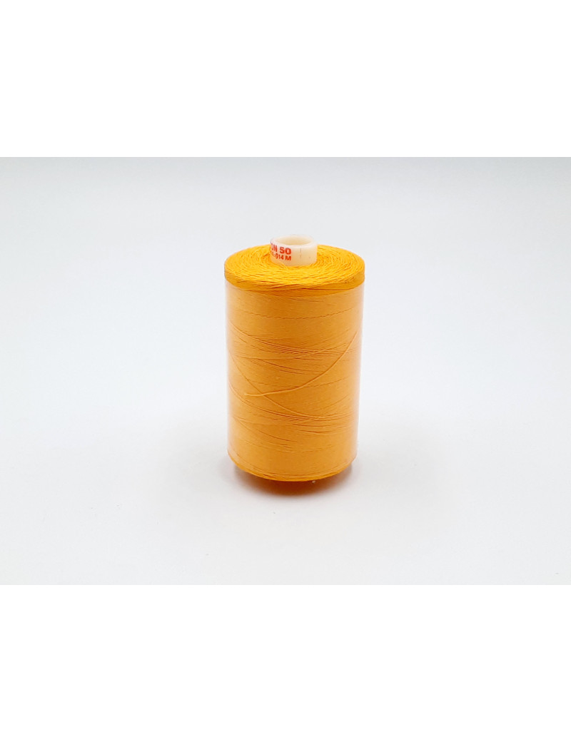 Fil coton de 1000 yards jaune