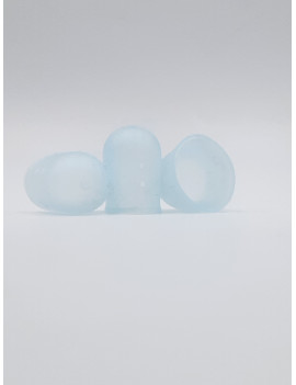 DE FEMME AGRIPANT DIAMETRE 18 MM SOUS BLISTER DE 3 PIECES COULEUR BLEUE