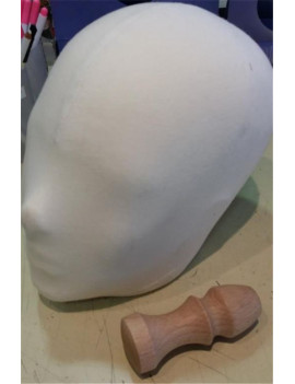 TÊTE FEMME + MANCHON