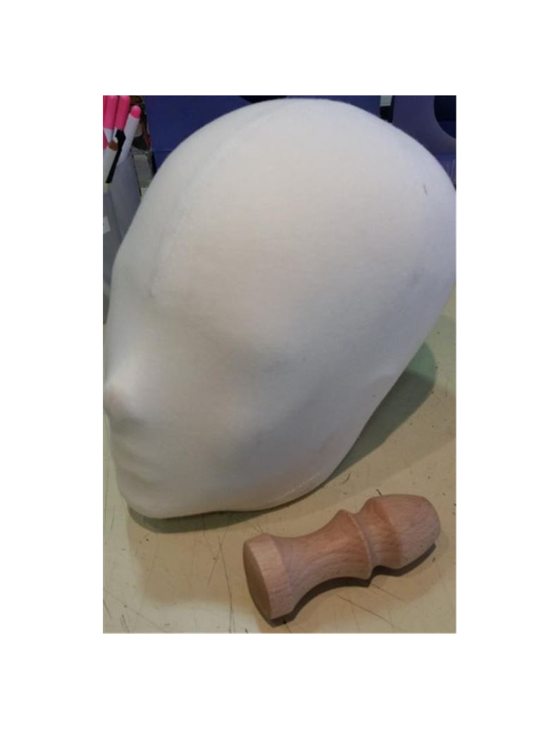 TÊTE FEMME + MANCHON