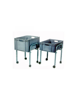CHARIOT PORTE BAC COMPLET 50L