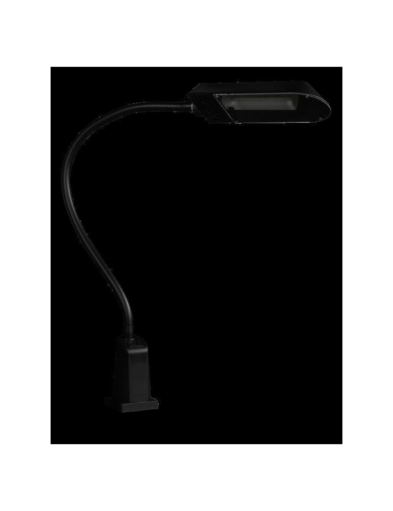 LAMPE LED FLORE 6.5 W BRAS FLEXIBLE 100 CM COLORIS NOIR