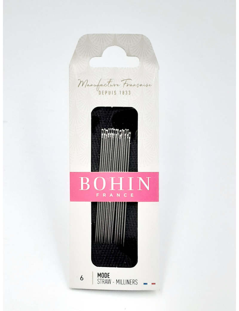 AIGUILLES BOHIN MODISTES N°6