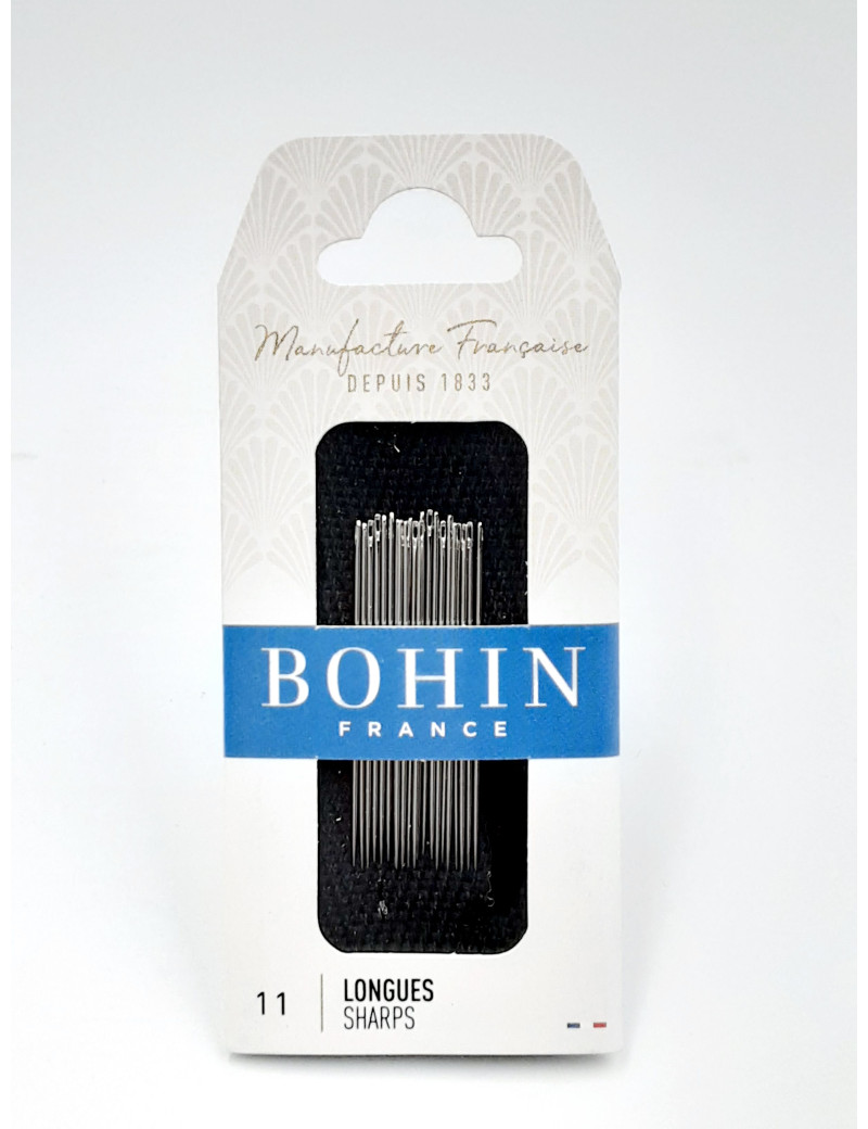 Aiguilles Boutis Longues N°26 En Métal Argenté - Pour Ouvrages De Boutis Et Piquage (5 Cm)