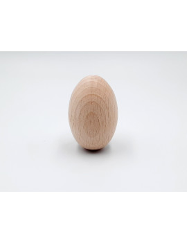 OEUF A REPRISER EN BOIS DE HETRE NON TRAITE 6 CM