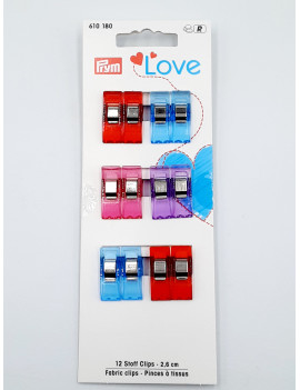 PRYM LOVE PINCES A TISSUS 2.6 CM