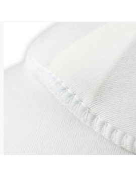 Épaulettes à coudre« Raglan » S, blanc - Sachet de 2