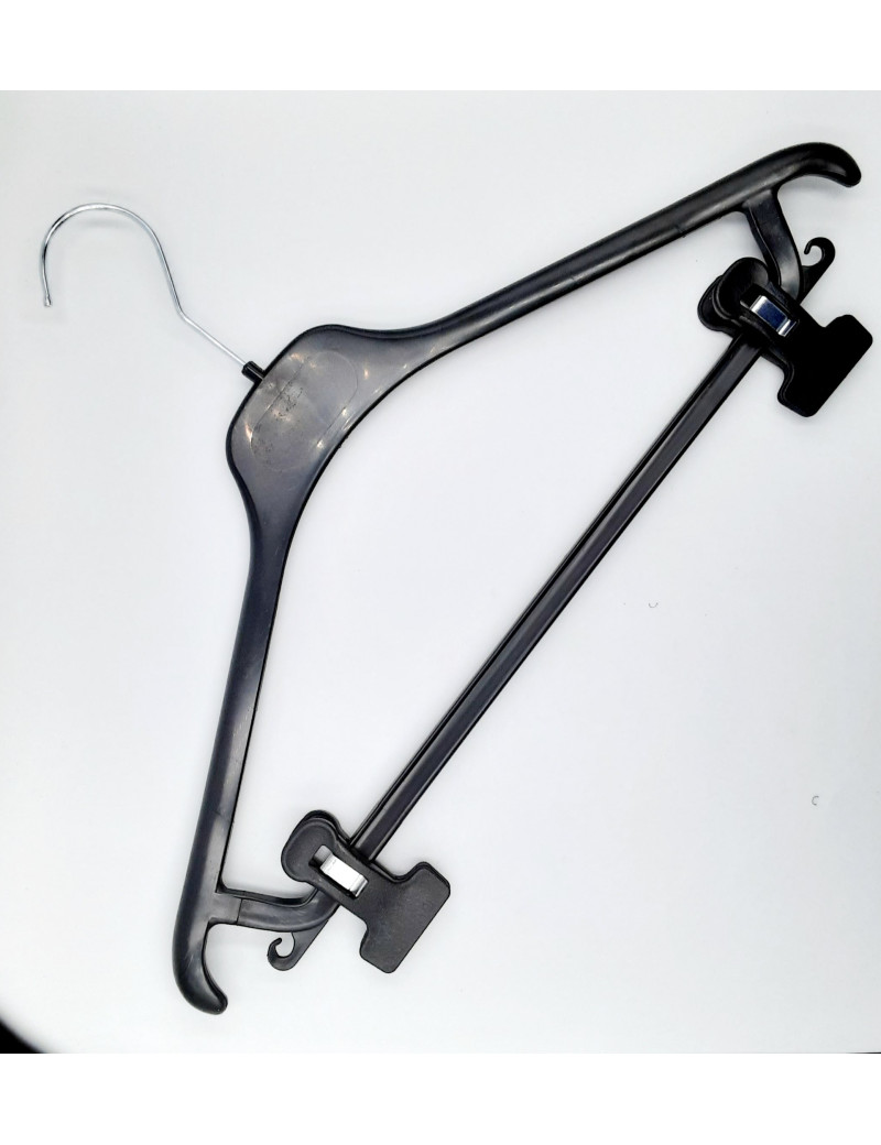 CINTRE PLASTIQUE 2 PINCES