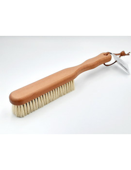 BROSSE SPECIALE CACHEMIRE SOIES NOIRES ET BLANCHES SOUPLES 26.5 CM