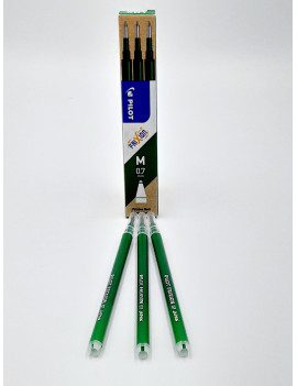 SET DE 3 RECHARGES FRIXION BALL -VERT FONCE - POINTE MOYENNE
