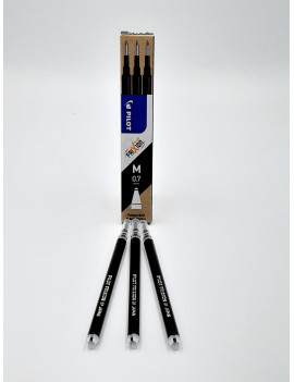 SET DE 3 RECHARGES FRIXION BALL -NOIR- POINTE MOYENNE