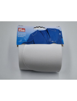Épaulettes à coudre « demi-lune » S, blanc - Sachet de 2