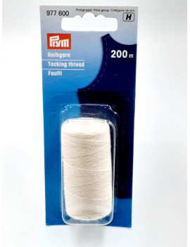 FIL A BATIR ECRU 200 METRES - 100 % COTON