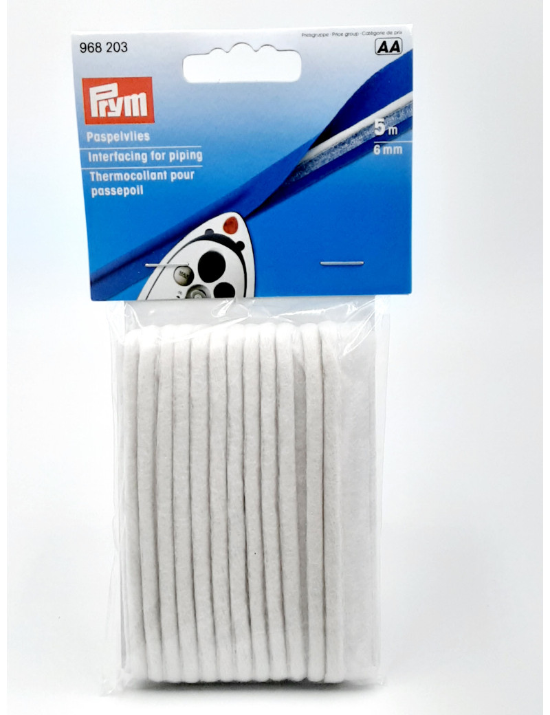 Thermocollant pour passepoil  6 mm X 5 mètres