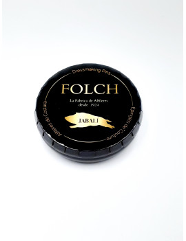 EPINGLES FINES 34 X 0.60 MM QUALITE SUPERIEURE "FOLCH" BOITE DE 25 GR