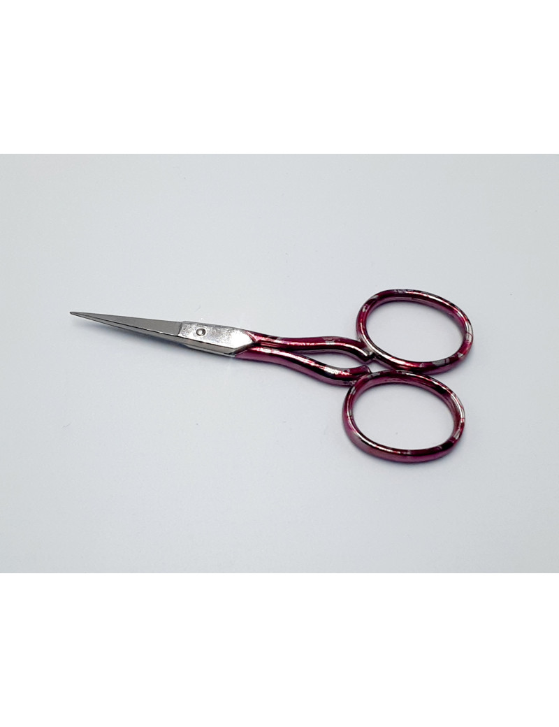 CISEAUX BRODERIE 9 CM MANCHES A MOTIFS