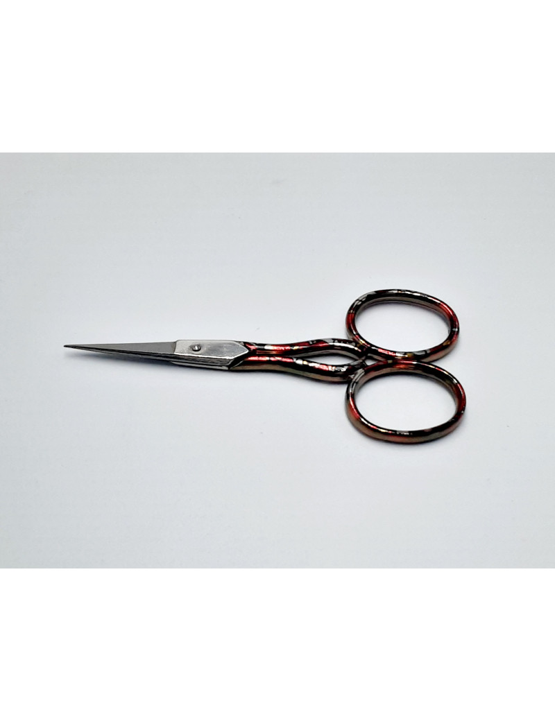 CISEAUX BRODERIE 9 CM MANCHES A MOTIFS