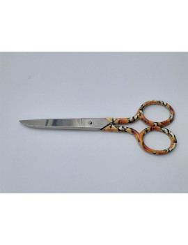 CISEAUX LINGERE 12.5 CM MANCHES FLEURS
