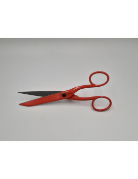 CISEAUX LINGERE EPOXY 17 CM ORANGE ROUILLE