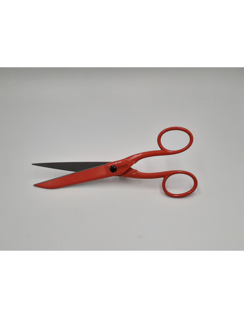 CISEAUX LINGERE EPOXY 17 CM ORANGE ROUILLE