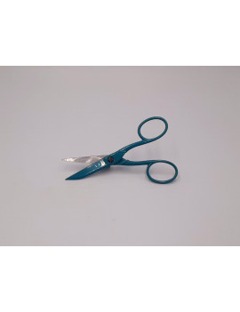 CISEAUX LINGERE EPOXY 11 CM BLEU D'EAU