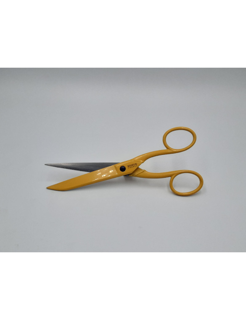 CISEAUX LINGERE EPOXY 17 CM JAUNE OR