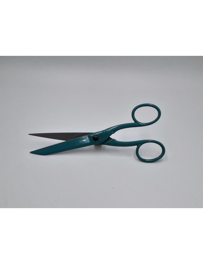 CISEAUX LINGERE EPOXY 17 CM BLEU D'EAU