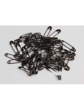 EPINGLES DE SURETE A RESSORT NOIRES N°1 29 MM SACHET DE 1000