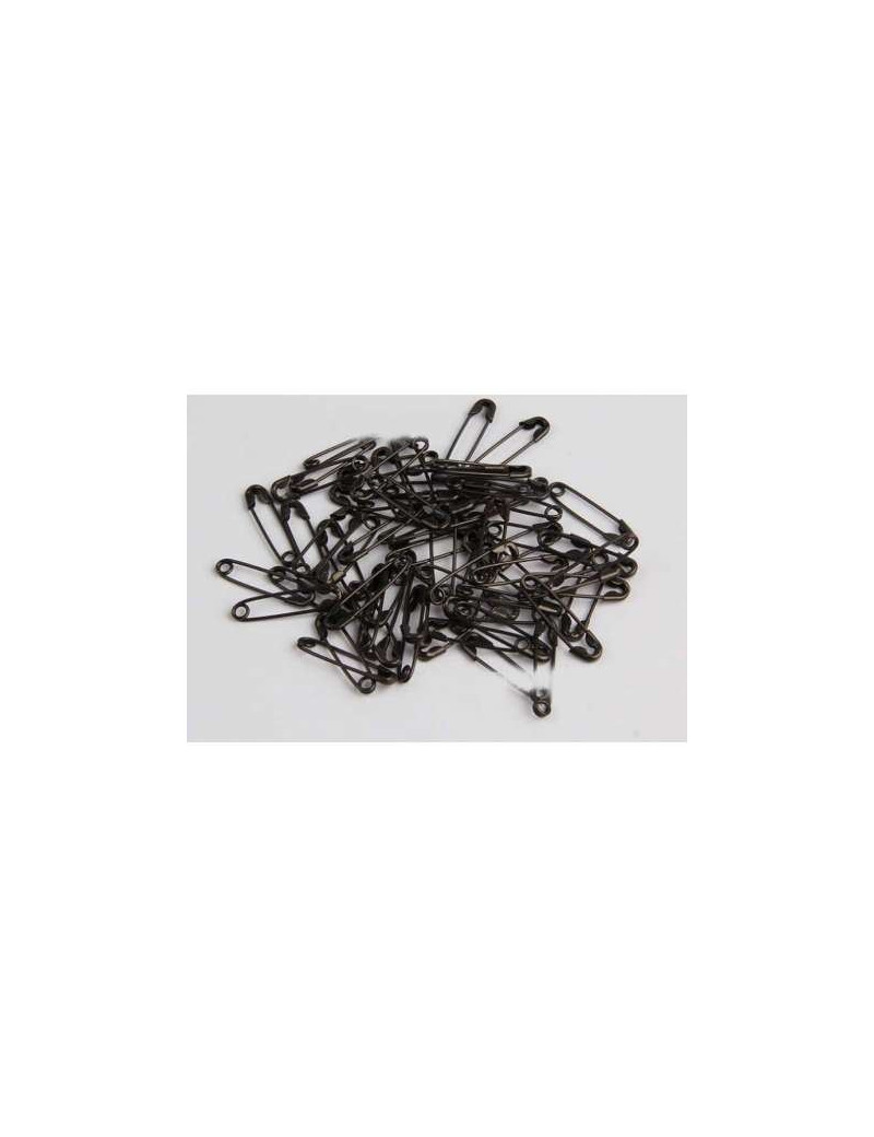 EPINGLES DE SURETE A RESSORT NOIRES N°1 29 MM SACHET DE 1000