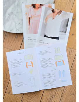 CHEMISE FEMME HARY PATRON PAPIER DU 34 AU 46 CHEMISE FEMME HARY PATRON PAPIER DU 34 AU 46