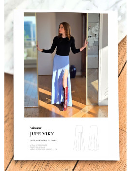 JUPE VIKY PATRON PAPIER DU 34 AU 46