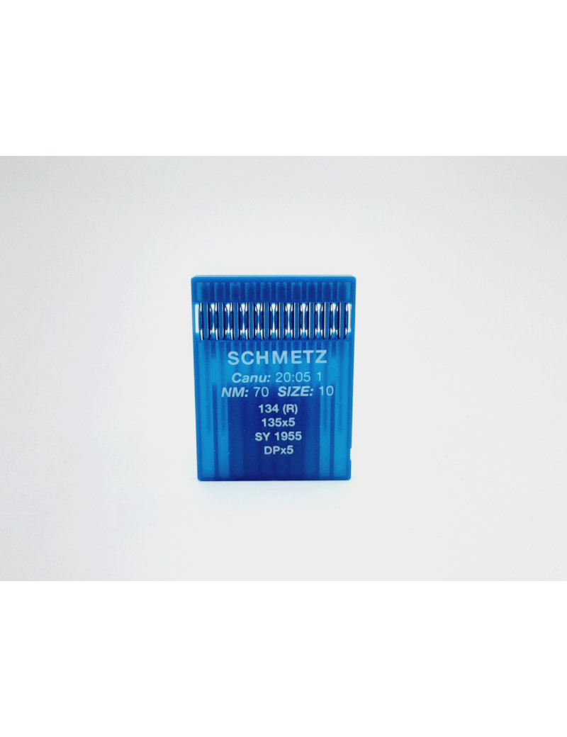 Aiguilles De Machine à Coudre SCHMETZ – Lot De 10, Type 134 R SUK Épaisseur 80, Pour Jersey & Matières Fines