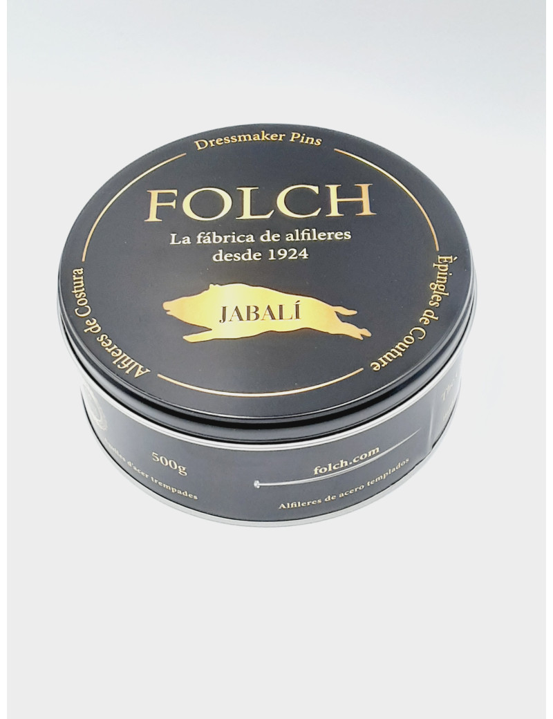 EPINGLES EXTRA FINES LONGUES ECA N°6 PRENIUM 34 X 0.60 MM - 500 GR