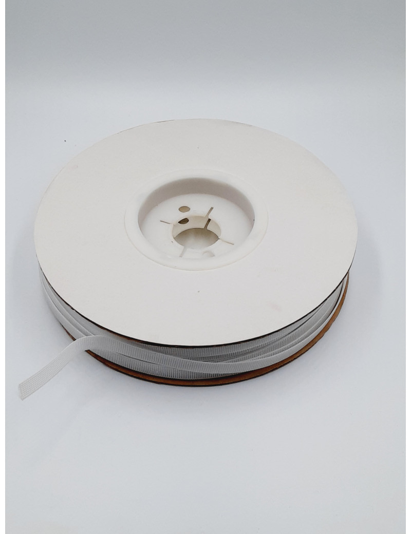 BALEINE POLYESTER 11 MM BLANC CASSETTE DE 50 METRES