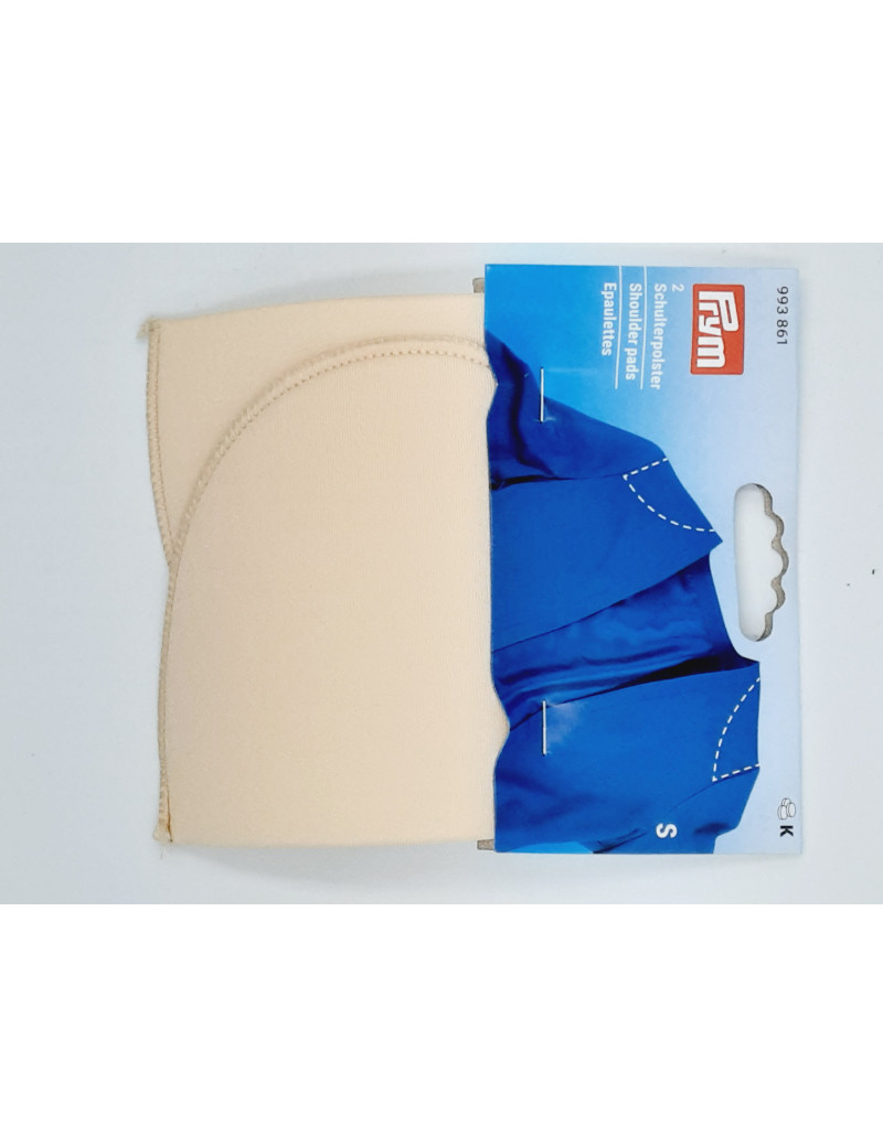 EPAULETTE A COUDRE DEMI LUNE TAILLE S COLORIS PEAU - 2 PIECES