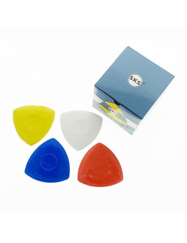 CRAIES TAILLEUR ASSORTIES (ROUGE JAUNE BLEU BLANC) BOITES DE 10