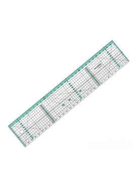 REGLE 30 CM AVEC BORD METALLIQUE POUR DECOUPE AU CUTTER