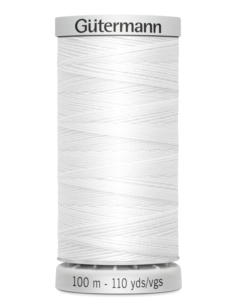 EXTRA FORT GUTERMANN 100 % POLYESTER BLANC