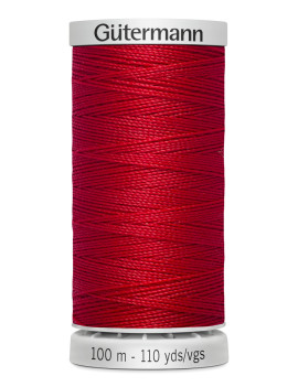 EXTRA FORT GUTERMANN 100 % POLYESTER ROUGE