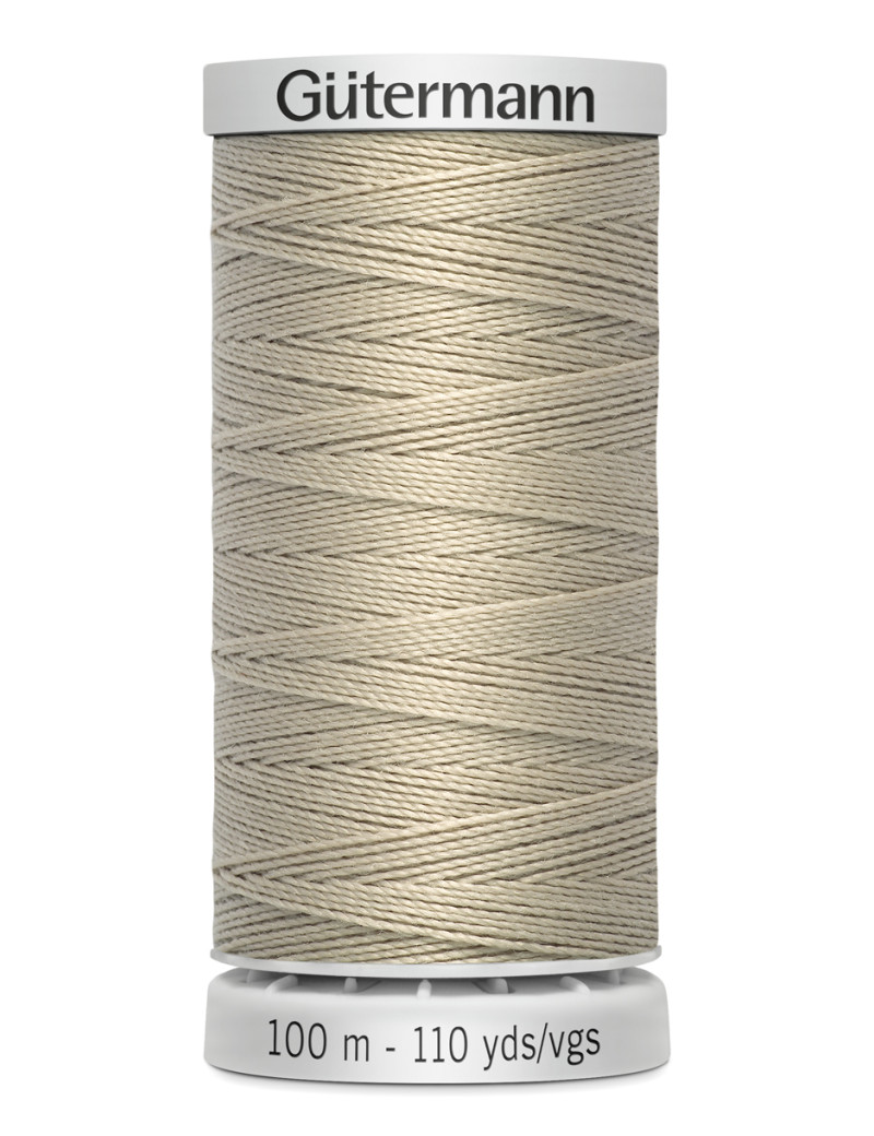 EXTRA FORT GUTERMANN 100 % POLYESTER BEIGE FICELLE
