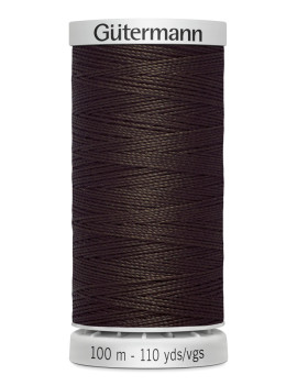 EXTRA FORT GUTERMANN 100 % POLYESTER BRUN FONCE