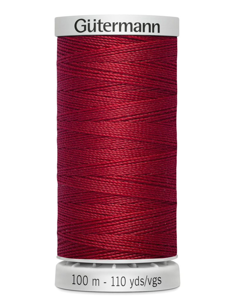 EXTRA FORT GUTERMANN 100 % POLYESTER ROUGE CERISE