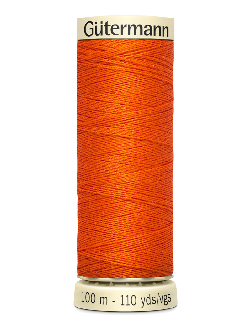 FIL GUTERMANN 100 % POLYESTER 100 M TANGERINE